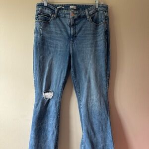 Ava & Viv Distressed Blue Boot Cut Jeans